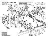 Bosch 0 600 835 142 AKE 35 B Chain Saw 230 V / GB Spare Parts AKE35B